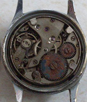 天梭手表生锈 天梭手表生锈